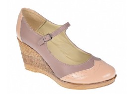 Pantofi dama, casual-eleganti, din piele naturala BEJ - P104BEJBEJ